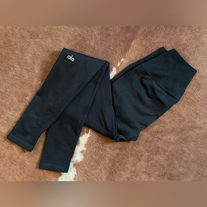 Alo High Waisted Ribbed Leggings